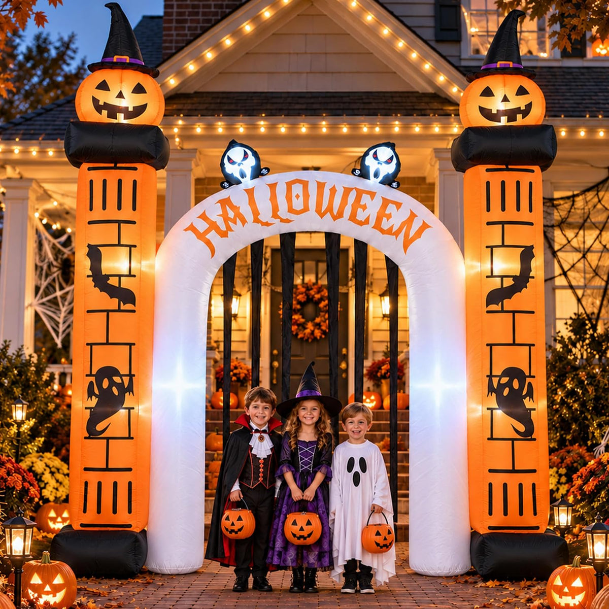 11 ft Halloween Archway Inflatable